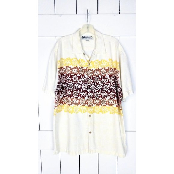 O'Neill Hawaiian button down short sleeve shirt - Picture 2 of 4